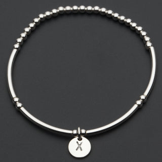 Alphabet Bracelet - Silver