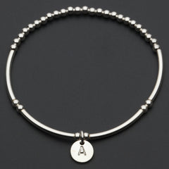 Alphabet Bracelet - Silver