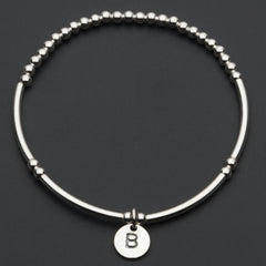 Alphabet Bracelet - Silver