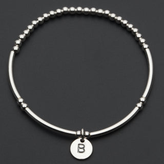 Alphabet Bracelet - Silver