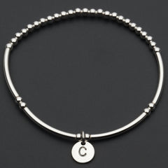 Alphabet Bracelet - Silver