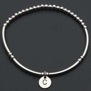 Alphabet Bracelet - Silver