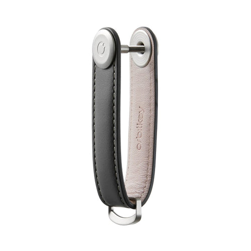 Leather Key Organiser - Charcoal 2.0