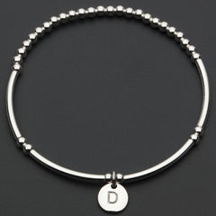 Alphabet Bracelet - Silver