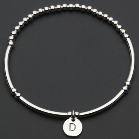 Alphabet Bracelet - Silver
