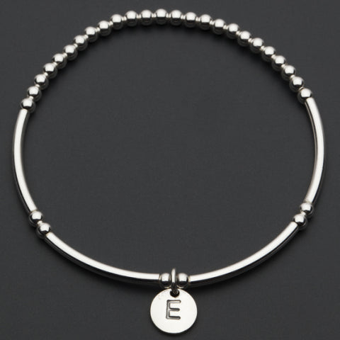 Alphabet Bracelet - Silver