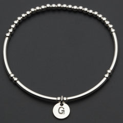 Alphabet Bracelet - Silver