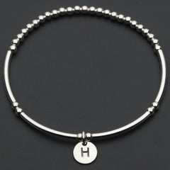 Alphabet Bracelet - Silver