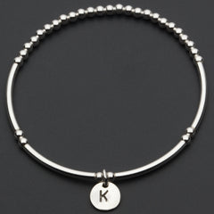 Alphabet Bracelet - Silver