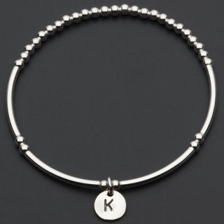Alphabet Bracelet - Silver