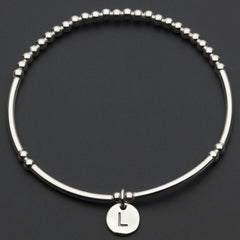 Alphabet Bracelet - Silver