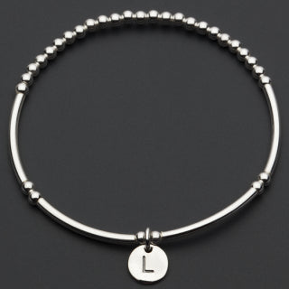 Alphabet Bracelet - Silver