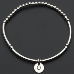Alphabet Bracelet - Silver