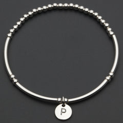 Alphabet Bracelet - Silver