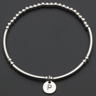 Alphabet Bracelet - Silver