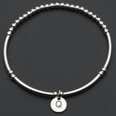 Alphabet Bracelet - Silver