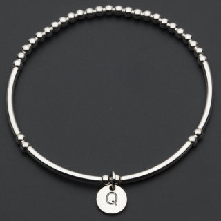 Alphabet Bracelet - Silver